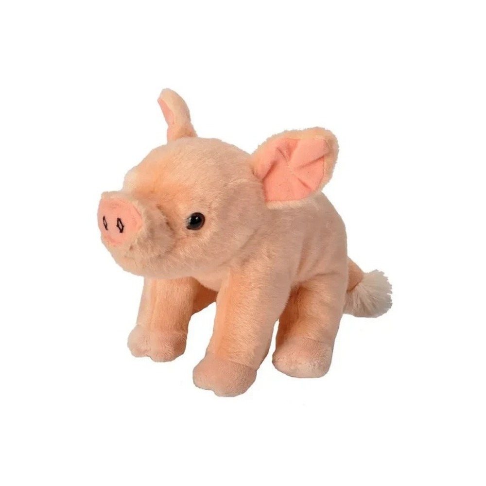 Wild Republic Pig Cuddlekins 8" Stuffed Animal Pink Mini Pig Baby Piggy Plush - Picture 2 of 11